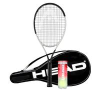 HEAD Speed TEAM Tennis Racket, Protective Cover & HEAD Championship Tennis Balls (4 1/4 inches (L2))
