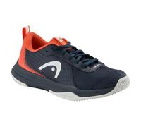Head Sprint Court 4.0 Junior Sneaker, Dark Blue/red, 4.5 UK