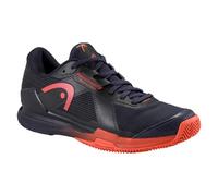 HEAD Sprint Pro 4.0 Clay Men's Tennis Shoes Dark Blue Red