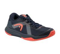 Head Sprint Pro 4.0 Junior Sneaker, Dark Blue/red, 5 UK