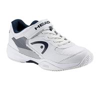HEAD Sprint Strap 3.0 Kids Tennis Shoe, White/blueberry