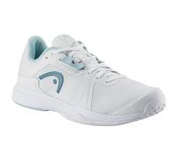 HEAD Sprint Team 3.5 Women Tennis Shoe, White/Aqua, 8