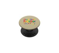 Head Start Teacher Cute Hearts Handprints Footprints PopSockets Adhesive PopGrip