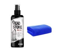 Head Stone Cleaner | 100ml Granite Restorer Spray - Cemetery Head Stone Cleaning Kit,for Marble Concrete Tile Patio Cemetery Gravestone Paint