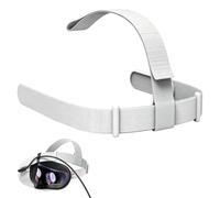 Head Strap For Meta Quest 2 Headset, Adjustable Replacement Headband for Oculus Quest 2, Enhanced Comfort for Extended VR Gaming Sessions, Multi-User Household VR Setups, Durable White Design