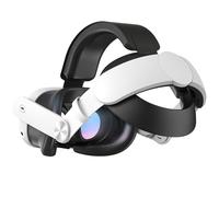 Head Strap for Quest 3/Quest 3S - IKWOLETI Comfort Head Strap for Oculus/Meta Quest 3/Quest 3S Accessories - Adjustable and Lightweight Elite Strap Replacement with PU Sponge Pad for Enhanced Support