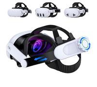 Head Strap for Quest 3S/Quest 3/Quest 2,Quest 3 Elite Strap Replacement Enhanced Support Comfort,VR Accessories Head Strap Compatible with Oculus Meta Quest 3 Reduce Facial Stress Intellivision Games