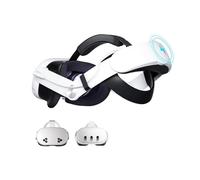 Head Strap with Battery for Meta Quest 3S/Quest 3, Built-in 10000mAh Battery Pack, Adjustable Elite Strap for Meta Quest 3S/Quest3 Accessories - Reduce Pressure & Extend 2-3 Hours Playtime