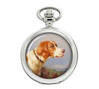 Head Study of a Pointer by Colin Graeme Roe Full Hunter Pocket Watch
