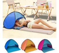 Head Sunshade Tent, Portable Headrest Pop Up Beach Tent Uv Protection, Beach Canopy Sun Shelter Personal With Phone Bag, Outdoor Pet Sun Shelter For Outoor Summer Picnic Camping Hiking