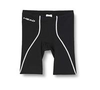 Head SWS Solid Y 45 Boy-Liquidlast Pbt Swimsuit, Unisex Adult, Black-White, 44