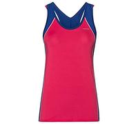 HEAD Talia Tank Top - Royal/Magenta, Large
