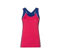 HEAD Talia Tank Top - Royal/Magenta, x Large
