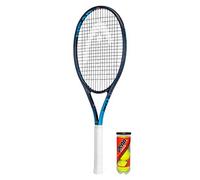 HEAD Ti. Instinct Comp Graphite Tennis Racket inc Protective Cover & 3 Tennis Balls - Grip Size L2