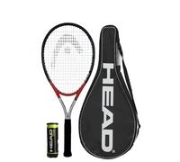 HEAD Ti S2 Titanium Tennis Racket inc Cover & 3 Tennis Balls - (Grip L1 to L5 Available) (L3 (4 3/8"))
