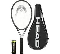 HEAD Ti S6 Tennis Racket, inc Protective Cover & 3 Tennis Balls (L5 (4 4/5"))