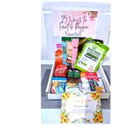 Head To Toe Pampering Treat Gift Box Hamper |Tea and Snack Time Gift Set | Hot chocolate| Hair Sheet, Collagen Face mask, Foot Pack, Hand| Chocolate |Birthdays, Christmas, Thinking of You|17 In A Box