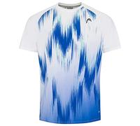 HEAD Topspin T-Shirt, Mens, White/Print Vision, Small
