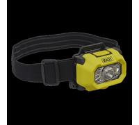 Sealey HT452IS XP-G2 CREE LED Intrinsically Safe Head Torch , White