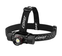 Head Torch Coast XPH34R 2075 Lumens Rechargeable Dual Power Focusing Flashlight