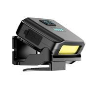 Head Torch Light, Waterproof Bright LED Flashlight, 2.56 x 1.57 x 1.18 Inch Lighting Device with Adjustable Beam, Lightweight Head Torch, Illumination Gear with Compact Style, Headlamp for Hiking