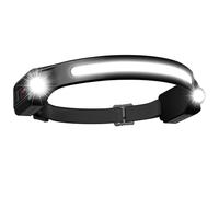 Head Torch Rechargeable,Headlamp with Red Light 2XPE and 260°Wide Beam LED Headlight with Motion Seonsor 8 Mods Adjustable IPX5 Waterproof Head Lamps for Adults Kids Camping,Hiking,Fishing and Running