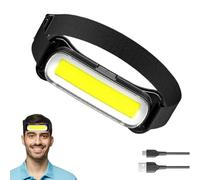 Head Torch - Rechargeable Headlamps, Head Lights for Forehead, Outdoor LED Headlight | Waterproof Headtorch for All Ages, Friends, Family Adventures Hiking and Campings Accessories