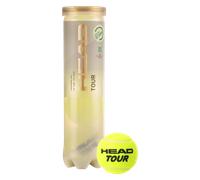 HEAD Tour Tennis Balls - Yellow yellow One Size