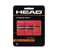 HEAD unisex adult 12 XtremesoftTM HEAD Xtreme Soft Racquet Overgrip Tennis Racket grip Tape 3 Pack Red Red Pack US