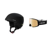 HEAD Unisex-Adult Compact Evo MIPS, Black, XL/XXL incl. HEAD HORIZON 2.0 5K; SPARE LENS