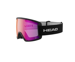 HEAD Unisex Adult Contex Pro 5K Ski and Snowboard Goggles, Red/Black, M