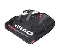 HEAD Unisex - Adult Tour Team Padel Monstercombi Tennis Bag, Black/Orange, One Size