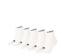 HEAD All Sports Quarter, White, 35-38 (Pack of 5)