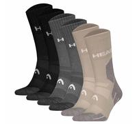 Head Unisex Hiking Socks, 6 Pack - Hiking All Climates Crew, Sports Socks, L...