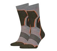 HEAD Unisex Hiking Socks Mens Womens Walking Cushioned Boot Crew Sock 2 Pairs