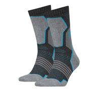 HEAD Unisex Hiking Socks Mens Womens Walking Cushioned Boot Crew Sock 2 Pairs