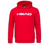 HEAD Unisex Kids Casual Hooded Sweatshirt, Red, 164