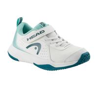 Head Unisex Kids Sprint Velcro 4.0 Sneaker, White Turquoise, 1.5 UK