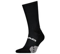 HEAD Unisex Padel Crew Sock (Pack of 1), black, 43-46