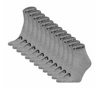 Head Unisex Quarter Socks, 12 Pack - Elements All Sport Quarter, Logo, One...