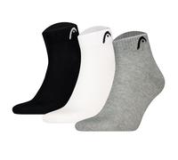 HEAD Unisex Quarter Socks 3-Pack All Sports Training Logo