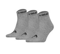 Head Unisex Quarter Socks, 3-Pack - Elements All Sport Quarter, Logo