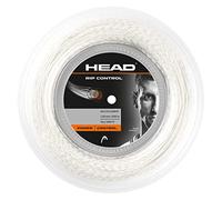HEAD RIP Control Tennis Racket String - 1.30mm / 16 - 200m Reel - White