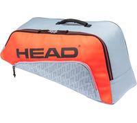 HEAD Unisex-Youth Junior Combi Rebel Tennis Rucksack Climate Control Orange/Grey