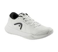 HEAD Unisex Youth Sprint Pro 4.0 Junior Tennis Shoes, White/Black, EU 39