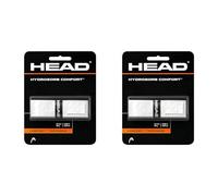 HEAD Unisex's Hydrosorb Comfort Grip-Multi-Colour/White, Onesize (Pack of 2)