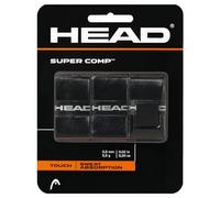 HEAD Unisex's Super Comp Tennis Grip, Black, One Size