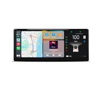 Head Up Display for Tesla Model Y 2019-2024 & Model 3 2017-2023 with Wireless/Wired Carplay Android Auto Bluetooth Synchronous Data Shows The Battery, Mileage, Speed (9 inch)
