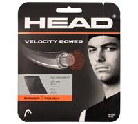 HEAD Velocity MLT Power Tennis String Set (Black, 17g-1.25mm)