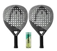 Head Vibe Padel Bat Twin Set & 3 Balls
